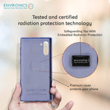 Envirocover Silicon back cover with radiation protection technology for Apple iPhone , Samsung Galaxy