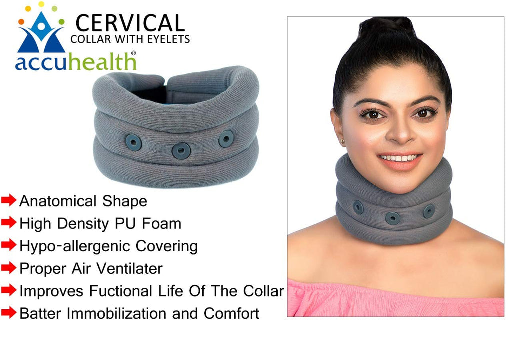 Soft Cervical Collar With Eyelets