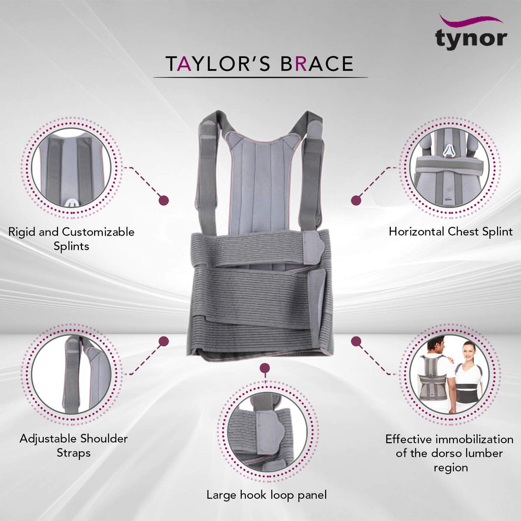Tynor Taylor's Brace Long type for Spine Immobilization 2