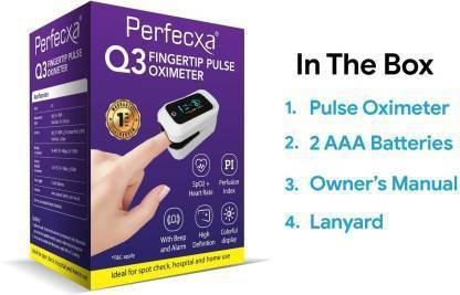 Perfecxa Q3 Fingertip Pulse Oximeter