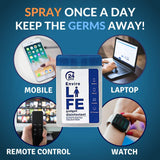 Envirolife - 24 hours protection with single spray Alcohol Based Gadget Disinfectant - Sprays & Enviroglobe