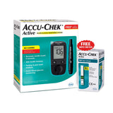 Accu-Chek Active Glucometer with Free 10 Test Strips