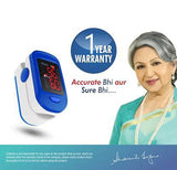 AccuSure FS10C Finger Tip Pulse Oximeter for measuring SpO2 and Heart Rate