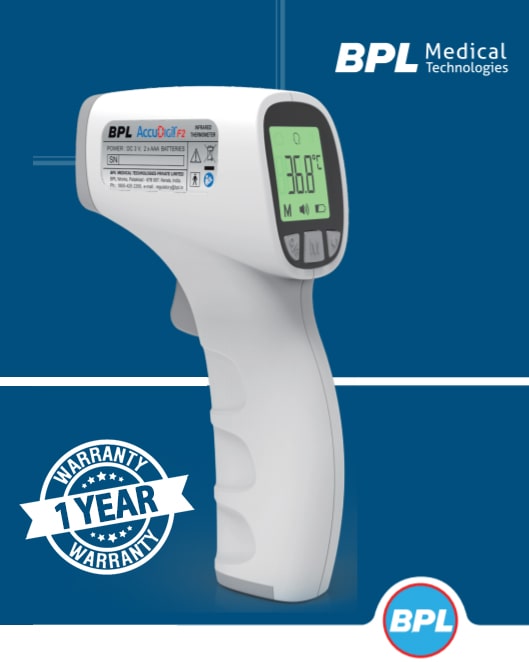 Bpl Accu-Digit F2 Infrared Thermometer