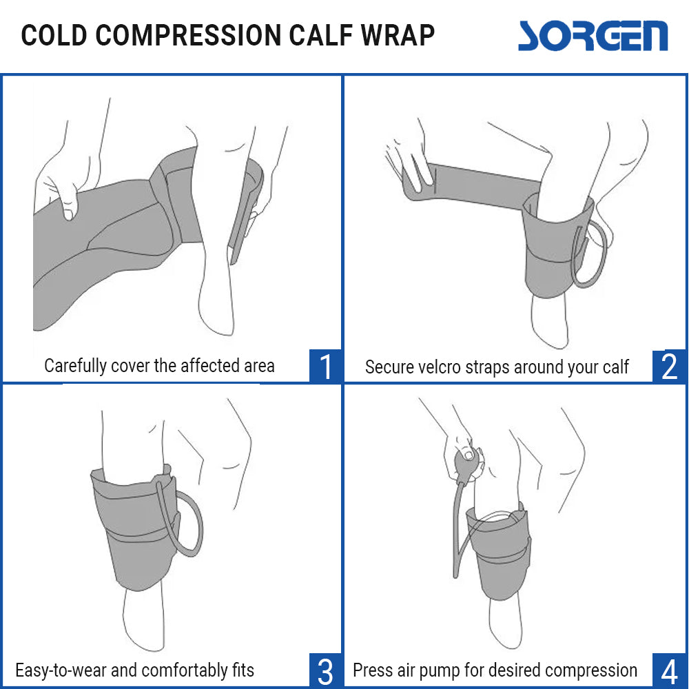 Sorgen Cold Compression Calf Brace / Wrap