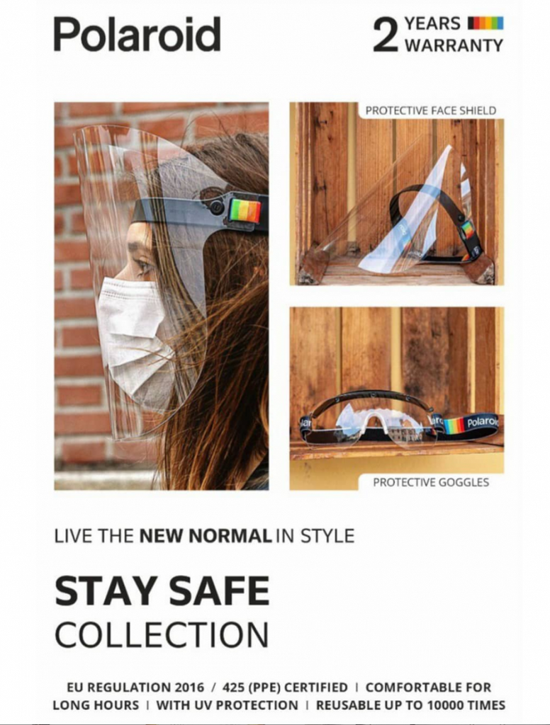 Polaroid Stay Safe 2 – Faceshield