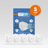 Swasa Plus-  N95 Face Mask, Reusable, Anti Pollution  (White, Without Valve)
