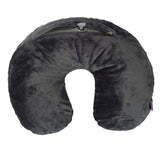 Viaggi  Inflatable C Shape Travel Neck Air Pillows  with washable  Cover - Grey