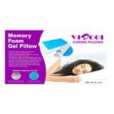 Viaggi Memory Foam Sleeping Cooling Gel Pillow
