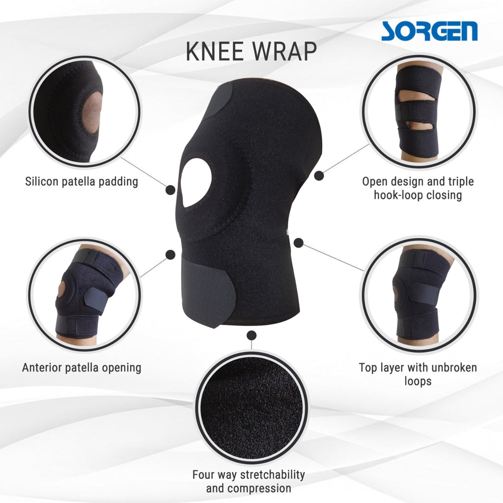 Sorgen Knee wrap-Open Patella- Universal Size