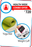 Yoga Mat plus Weight cuff